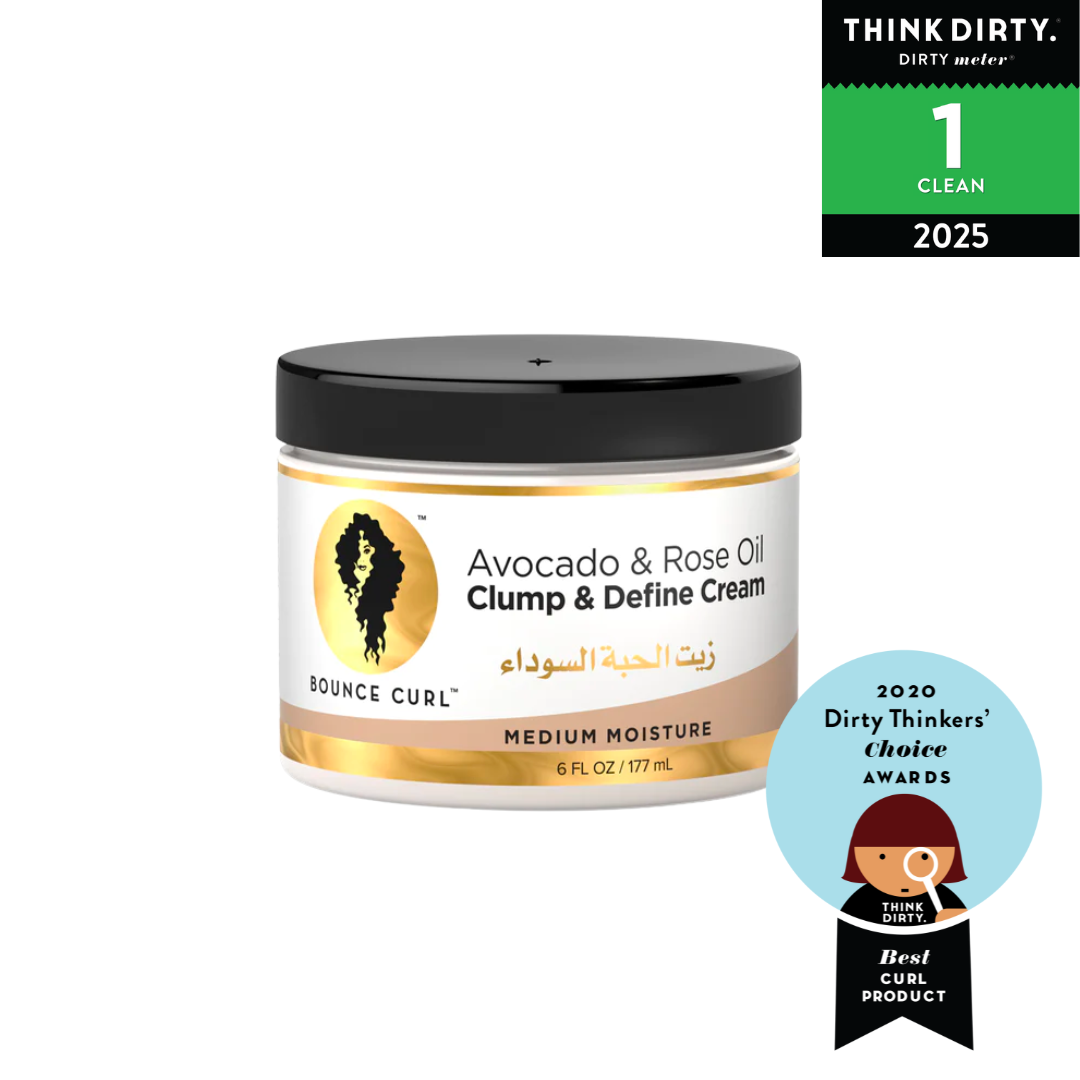 Bounce Curl - Avocado & Rose Oil Clump and Define Cream – Think