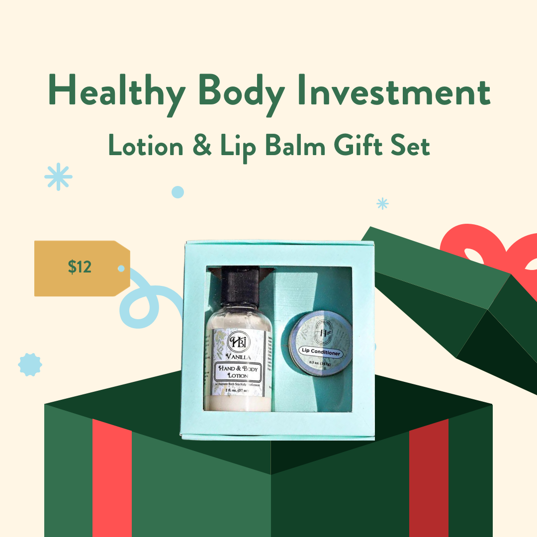 Healthy Body Investment Lotion & Lip Balm Gift Set Think Dirty