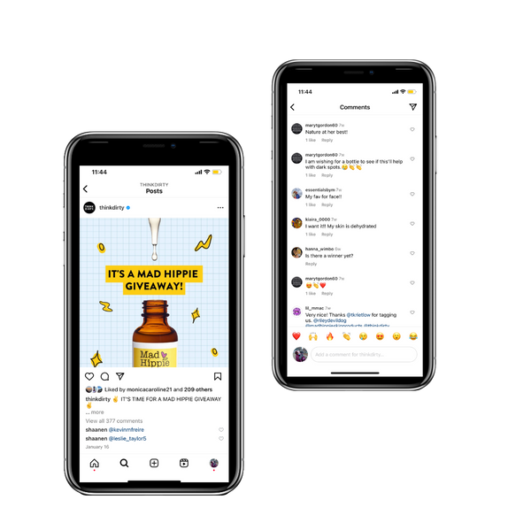 Add On: Dedicated Social Media Giveaway
