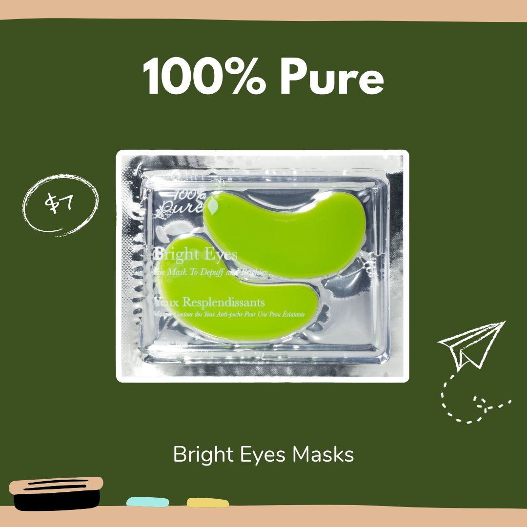 100% Pure - Bright Eyes Masks – Think Dirty Clean Beautique