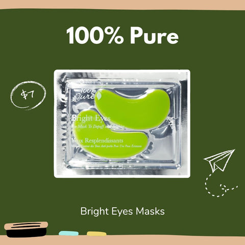 100% Pure - Bright Eyes Masks