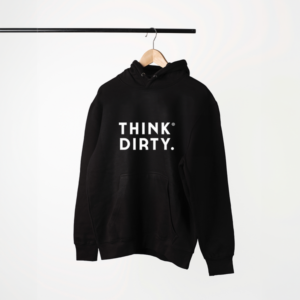 Think Dirty Hoodie Front Logo