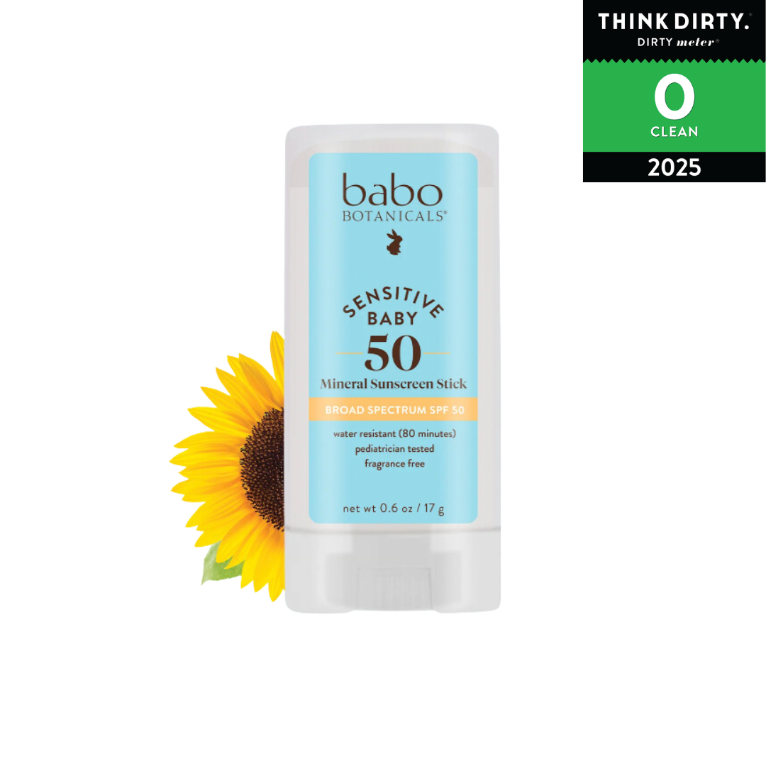 Babo Botanicals - Sensitive Baby Mineral Sunscreen Stick SPF50