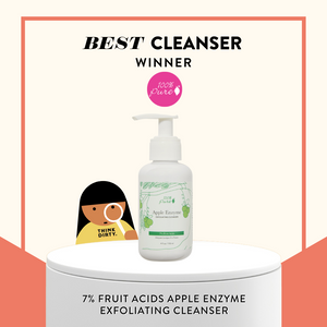 100% Pure - 7% Fruit Acids Apple Enzyme Exfoliating Cleanser