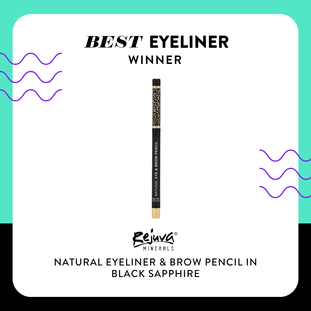 Rejuva Minerals - Natural Eyeliner & Brow Pencil in Black Sapphire