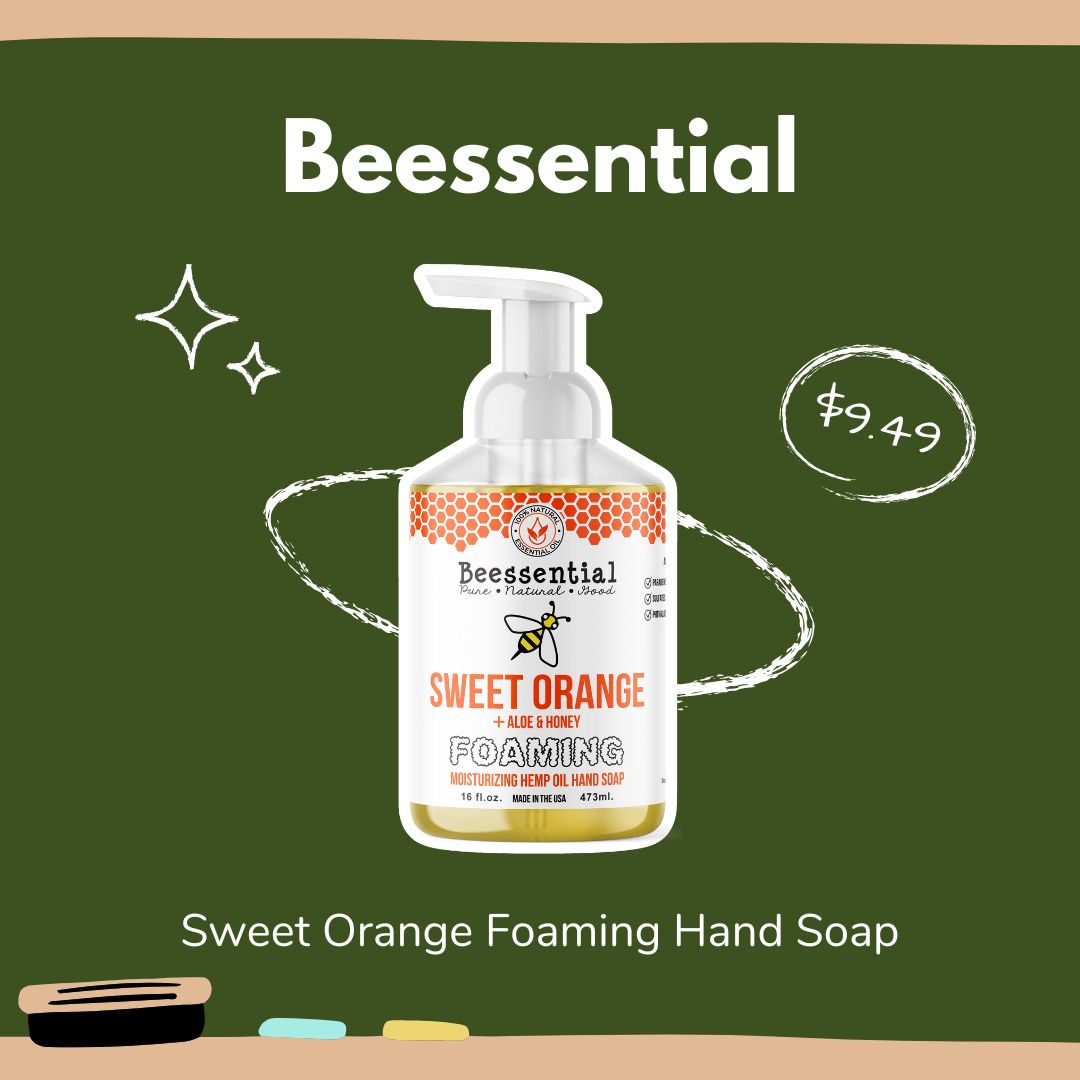 Beessential - Sweet Orange Foaming Hand Soap