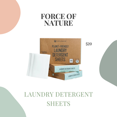 Force of Nature - Laundry Detergent Sheets