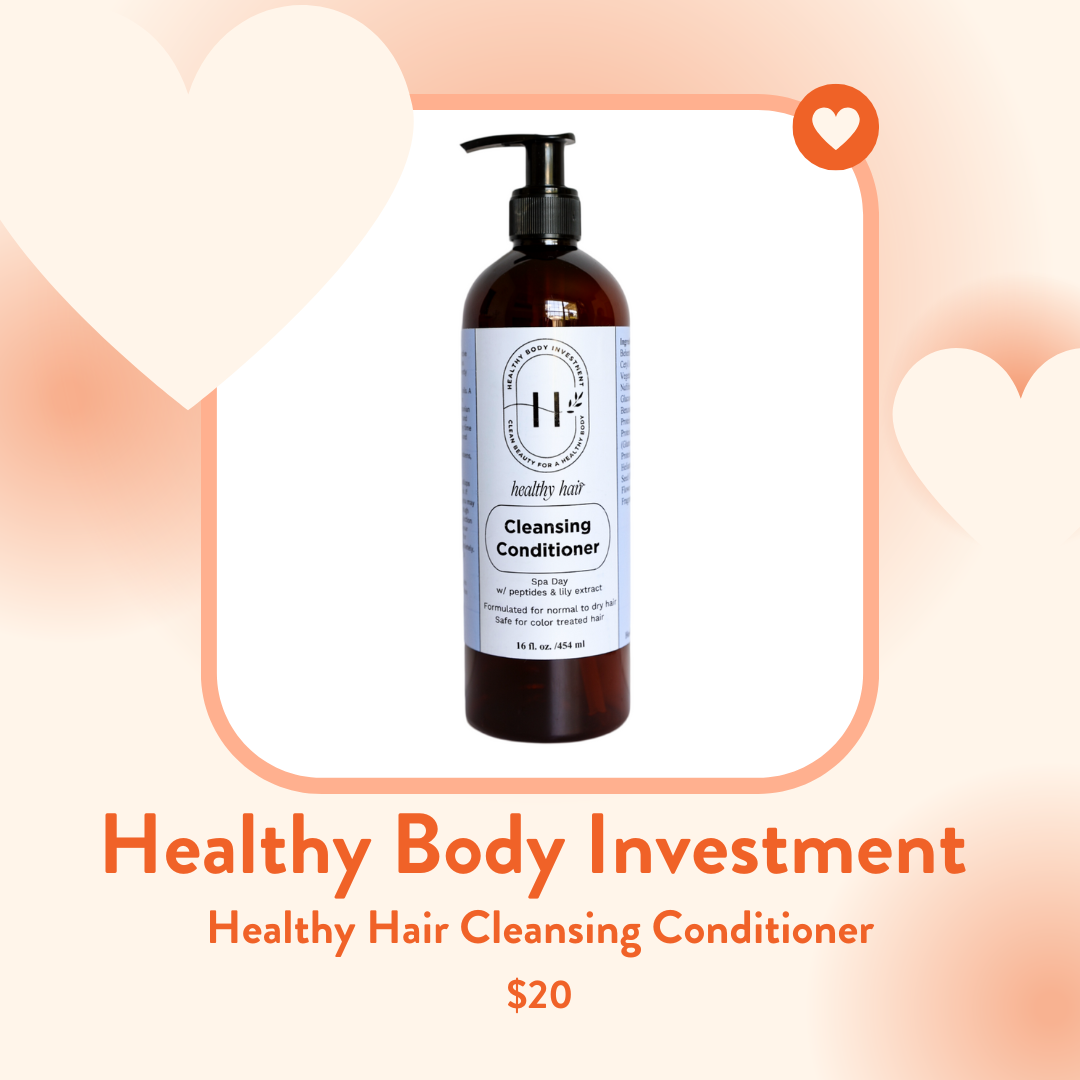 Healthy Body Investment - Healthy Hair Cleansing Conditioner Normal/Dry Hair 16 oz.