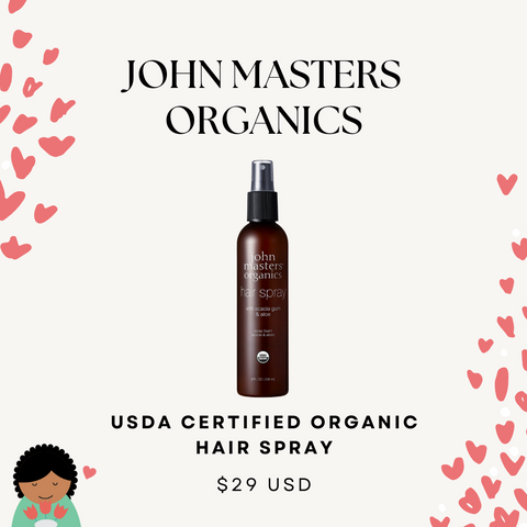 John Masters Organics - USDA Certified Organic Hair Spray
