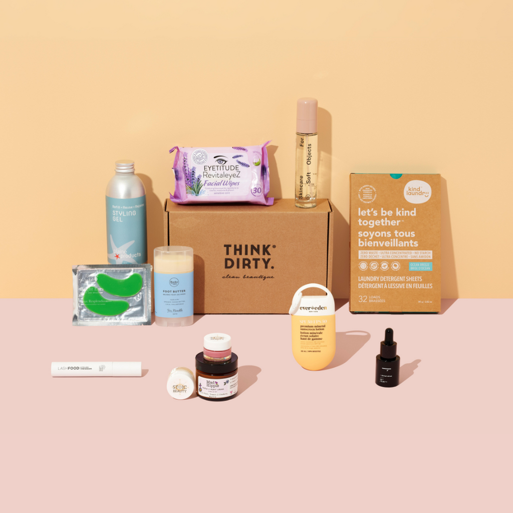 Think Dirty Clean Beauty Box - June Beauty Box 50% OFF – Think Dirty Clean  Beautique