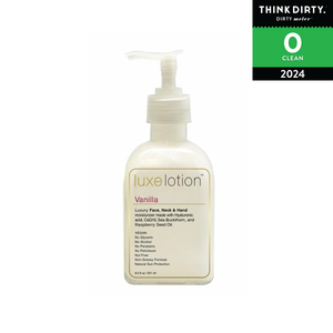 Luxe Beauty - Face, Neck & Hand Moisturizer - Vanilla – Think Dirty Clean  Beautique