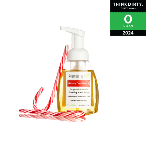 Kosmatology - Candy Cane Clean Foaming Holiday Hand Soap