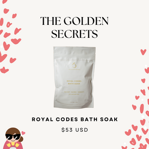 The Golden Secrets - Royal Codes Bath Soak
