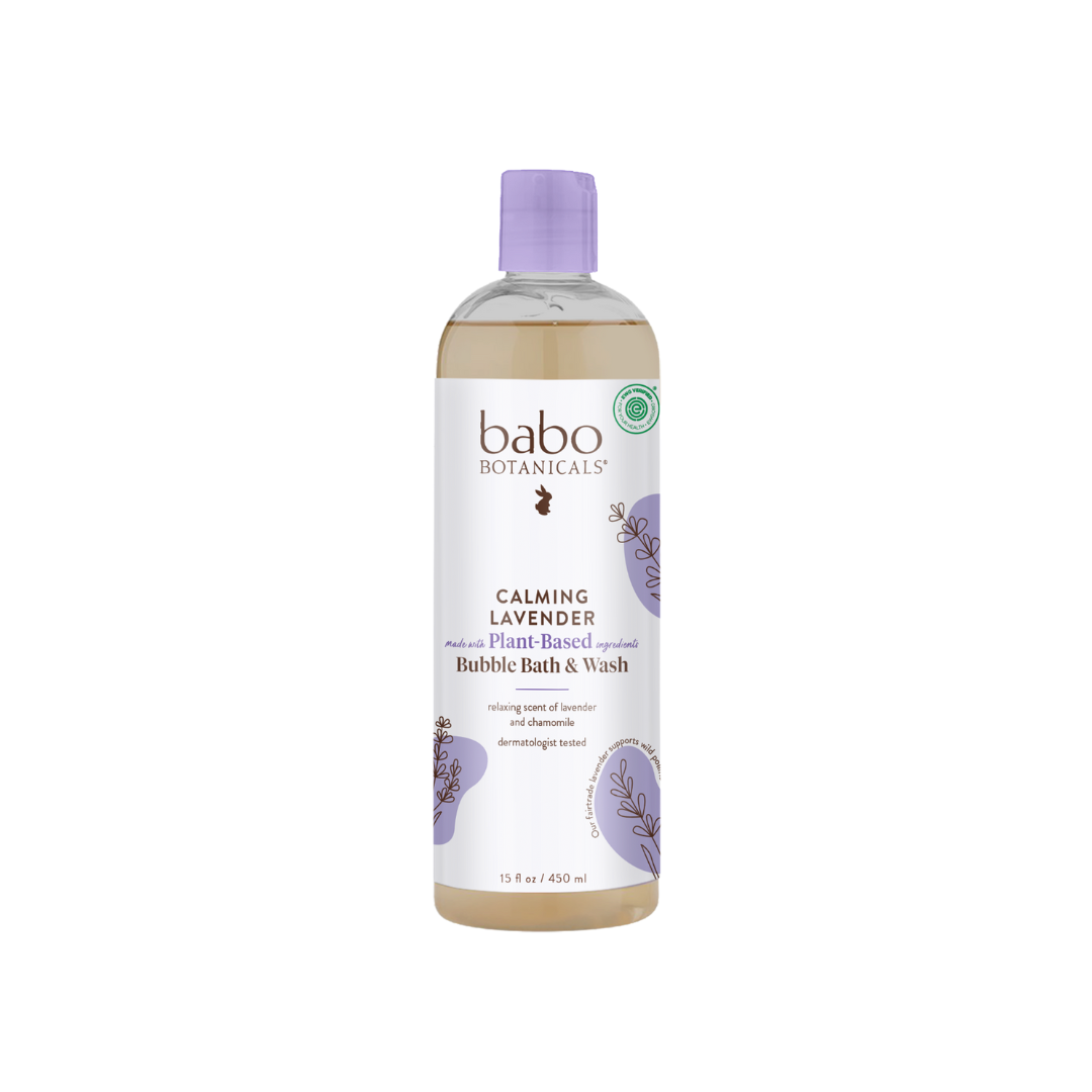 Babo Botanicals - Calming Lavender Bubble Bath & Wash