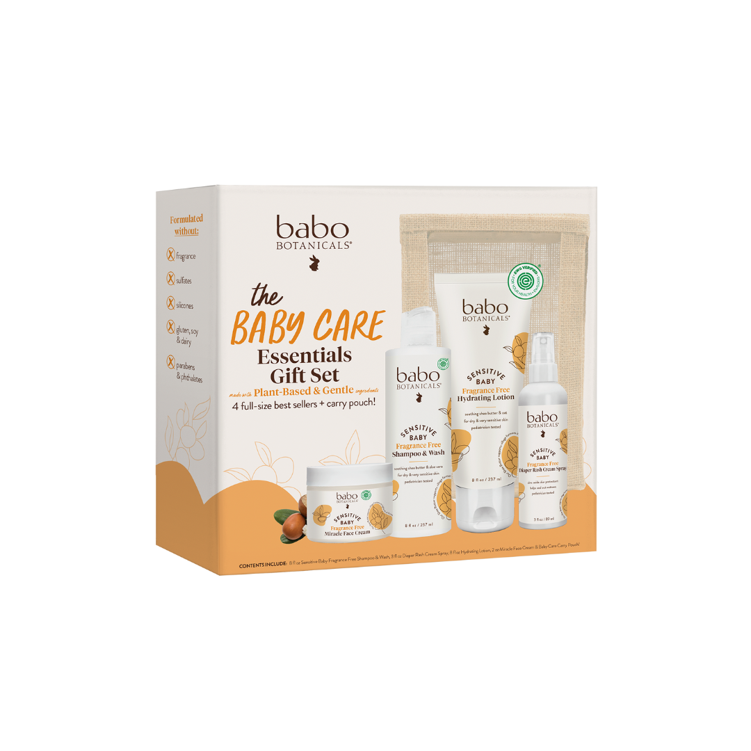 Babo Botanicals - Sensitive Baby Care Essentials Gift Set