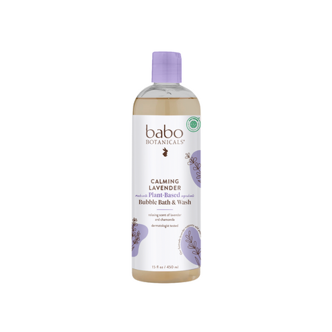 Babo Botanicals - Calming Lavender Bubble Bath & Wash