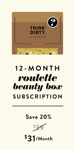 Clean Beauty Roulette Box - 12-Month Subscription