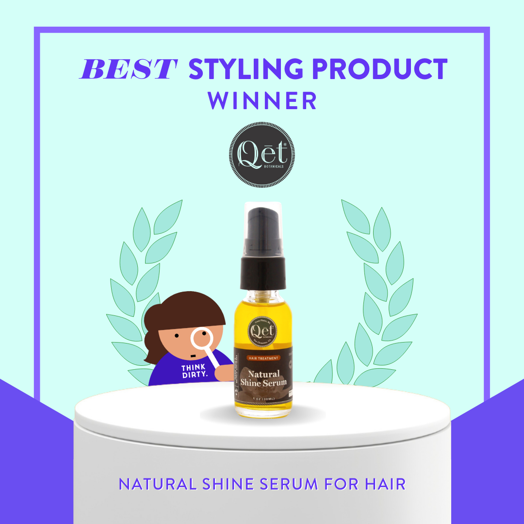 Qēt Botanicals - Natural Shine Serum for Hair