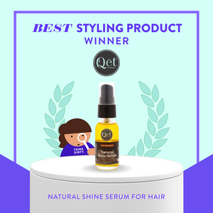 Qēt Botanicals - Natural Shine Serum for Hair